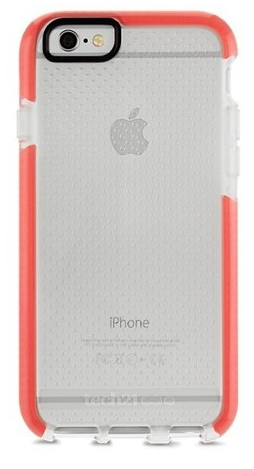 Světle oranžový odolný obal Tech 21 pro Apple iPhone 6/6S