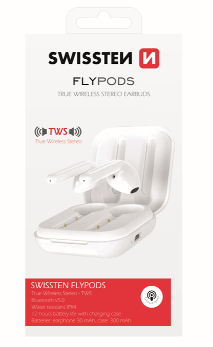 Bezdrátové sluchátka SWISSTEN FLYPODS