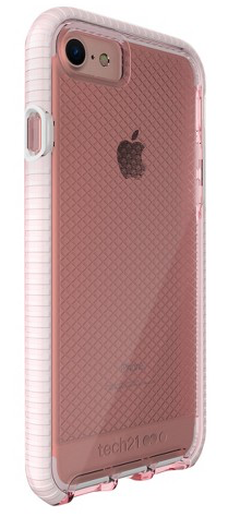 Růžový odolný obal Tech 21 pro Apple iPhone 7/8