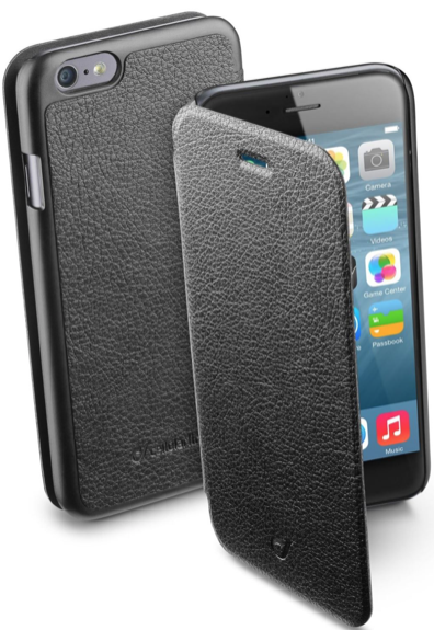 Koženkový obal knížka Cellularline iPhone 7 / 8