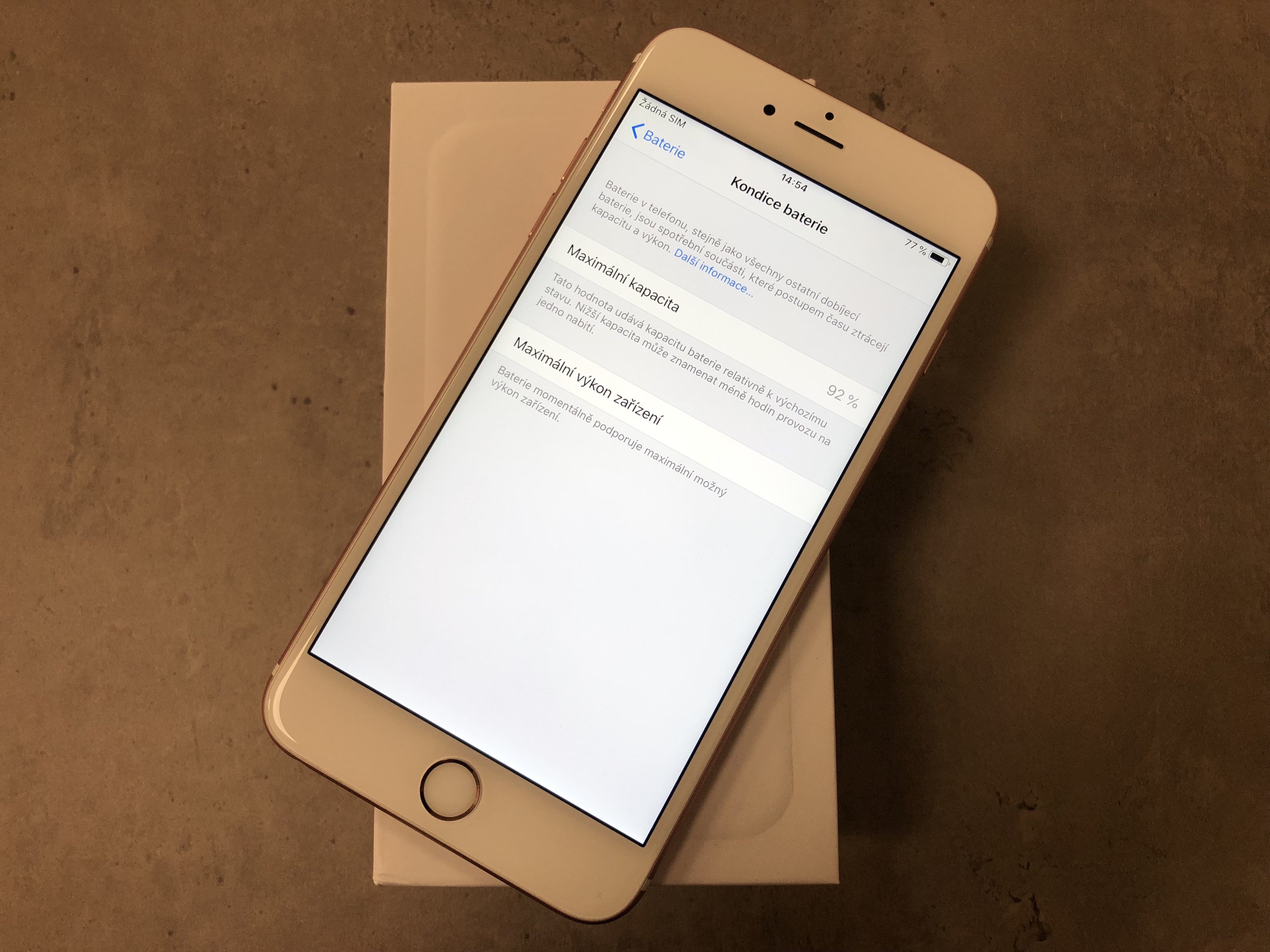 iPhone 6S Plus 32GB Rose gold