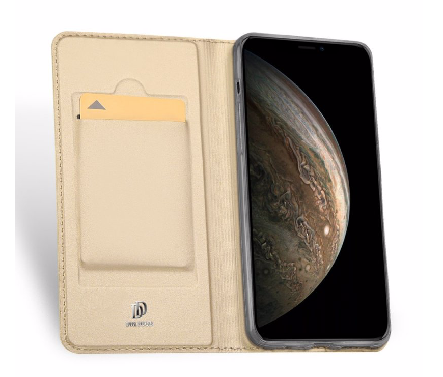 Flipové pouzdro iPhone XI Pro - zlatá