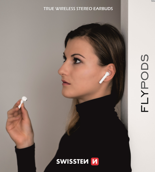 Bezdrátové sluchátka SWISSTEN FLYPODS