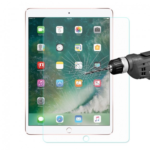 tenké 0.33mm tvrzené sklo s zaoblenou hranou pro Apple iPad Pro 10.5" - čirá